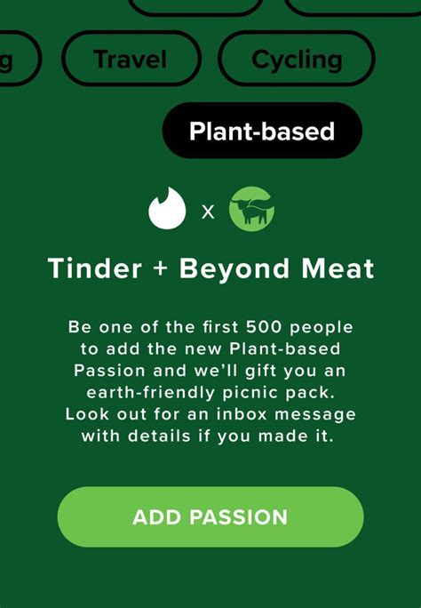 plant based dating app